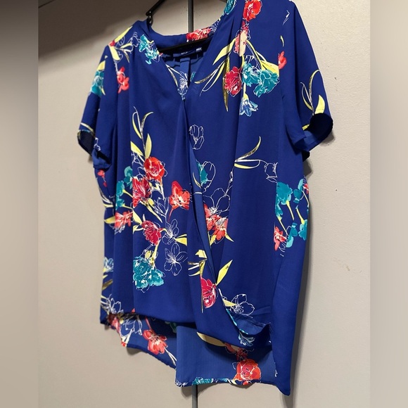 ❤️APT.9 - Floral Short Sleeve Blouse (Size XL) - Picture 4 of 8